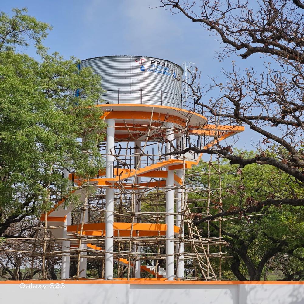 Zinc Aluminium Overhead Water Tank