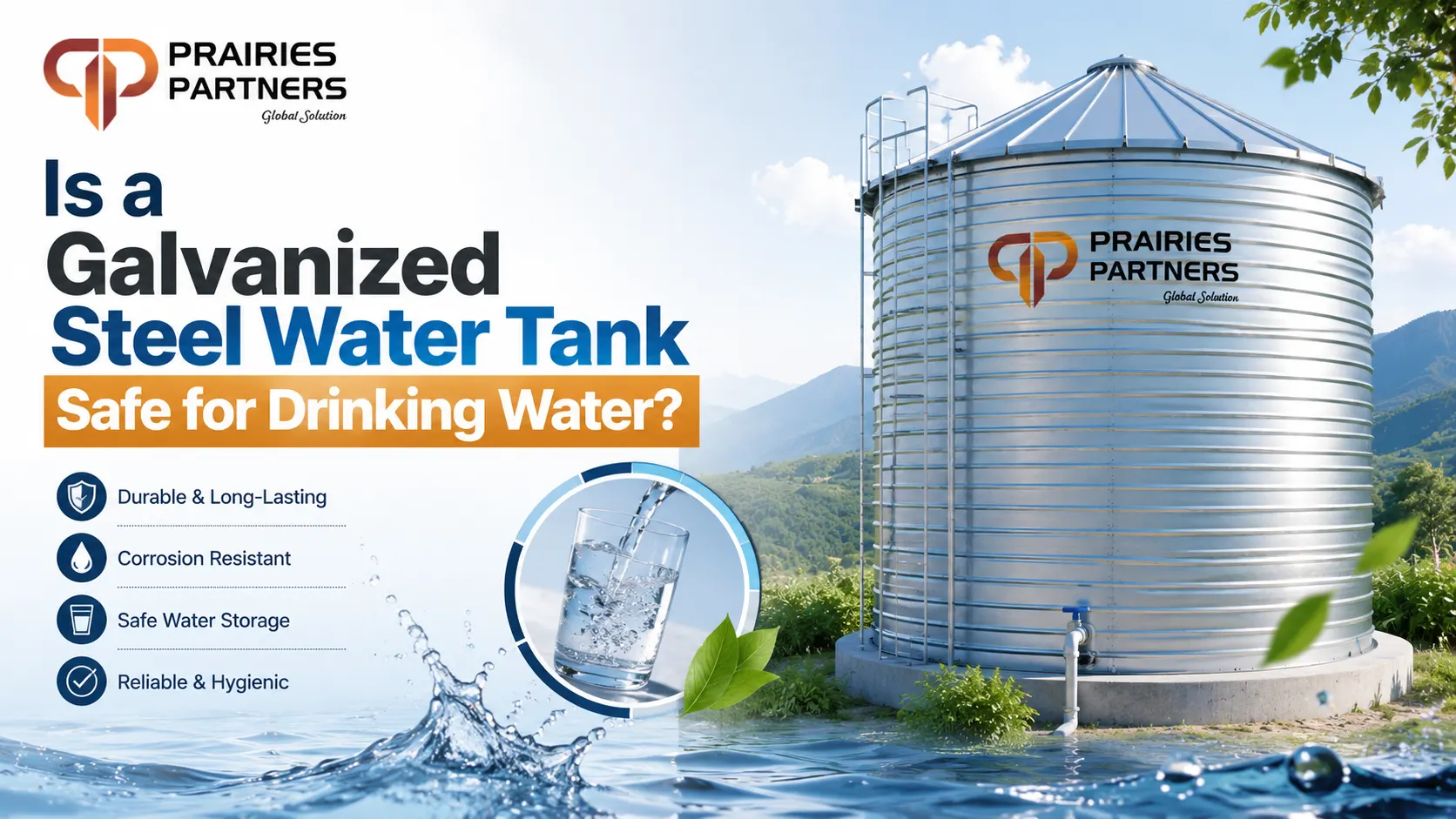You are currently viewing Is a Galvanized Steel Water Tank Safe for Drinking Water?