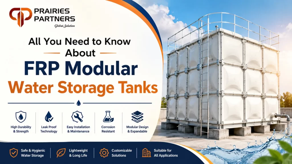 Read more about the article All You Need to Know About FRP Modular Water Storage Tanks