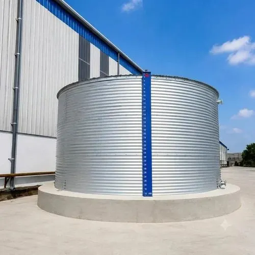 Zincalume Steel Overhead Water Tank